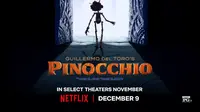 Poster Guillermo del Toro's Pinocchio (2022).