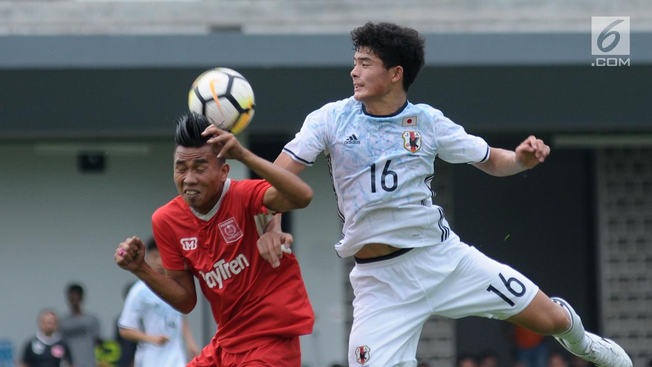Uji Tanding Lawan Persika, Timnas Jepang U-19 Unggul Tipis