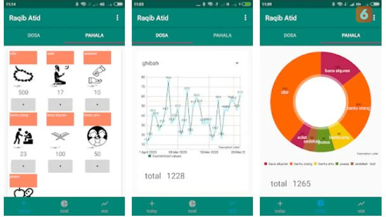Aplikasi Raqip Atid. Dok: play.google.com