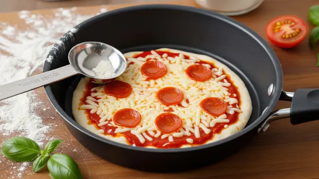 Resep Pizza Teflon Takaran Sendok