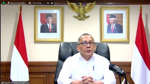 Foto Laksana Tri Handoko, Kepala BRIN