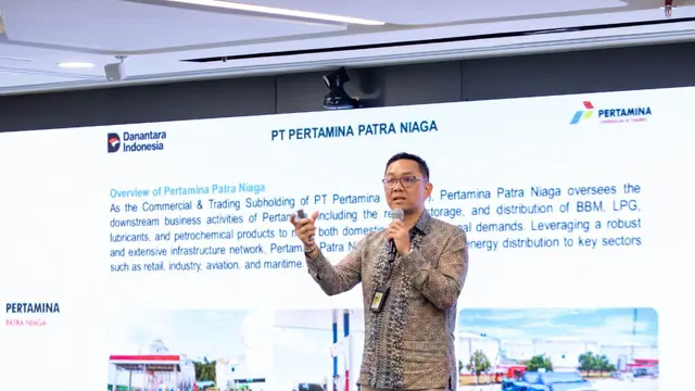 Direktur Pemasaran Pusat & Niaga Pertamina Patra Niaga, Alimuddin Baso. Dok Pertamina