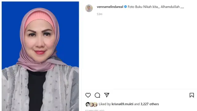 Venna Melinda - Ferry Irawan (Foto: Instagram/@vennamelindareal)