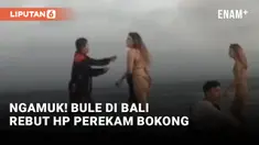 Duh! HP Pria Ini Diambil Gegara Rekam Bule di Bali