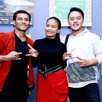 Judika - Tantri - Danang Latihan Untuk HUT SCTV (Wimbarsana/bintang.com)
