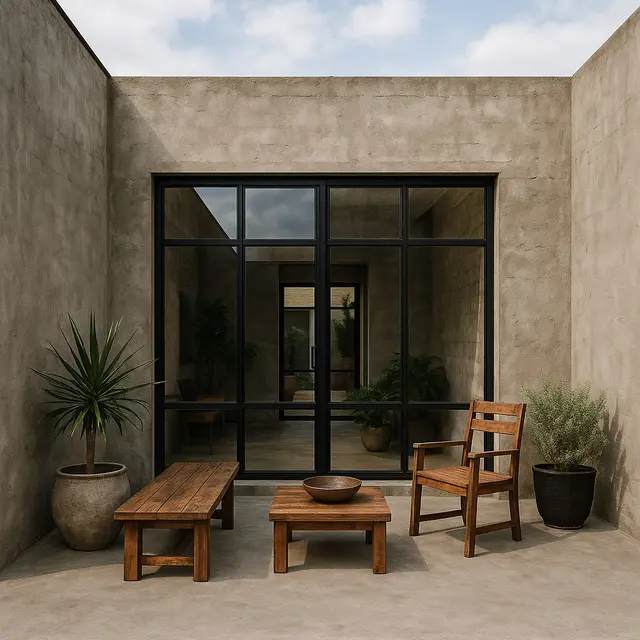 Model Teras Tanpa Atap (Image by ChatGPT)