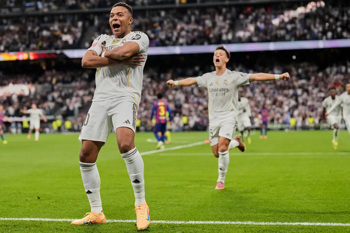 Kylian Mbappe dari Real Madrid