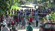 Rumah di Jalan Poros, Desa Kampung Jawa, Kecamatan Sanga-Sanga, Kalimantan Timur, ini lenyap bagai ditelan bumi hanya dalam hitungan detik.