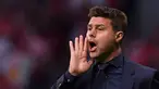 Pelatih kepala Tottenham Hotspur asal Argentina Mauricio Pochettino meneriakkan instruksi selama laga final Liga Champions UEFA antara Liverpool dan Tottenham Hotspur di Stadion Wanda Metropolitan di Madrid pada 1 Juni 2019. Chelsea resmi mengumumkan penunjukan Pochettino sebagai manajer baru mereka untuk musim 2023/2024 pada Senin (29/5/2023).