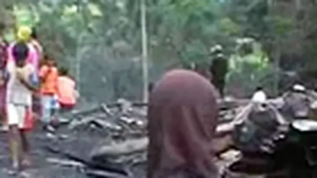 Konsleting Listrik, Puluhan Rumah Terbakar