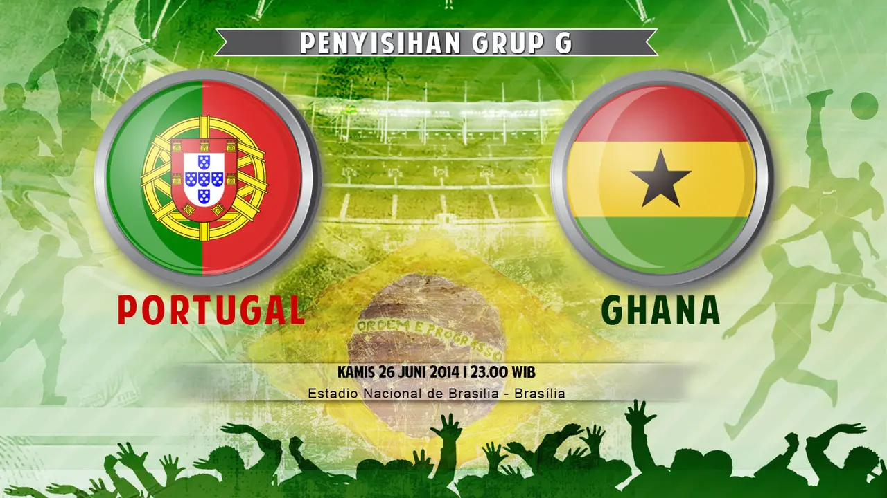 Prediksi Portugal vs Ghana