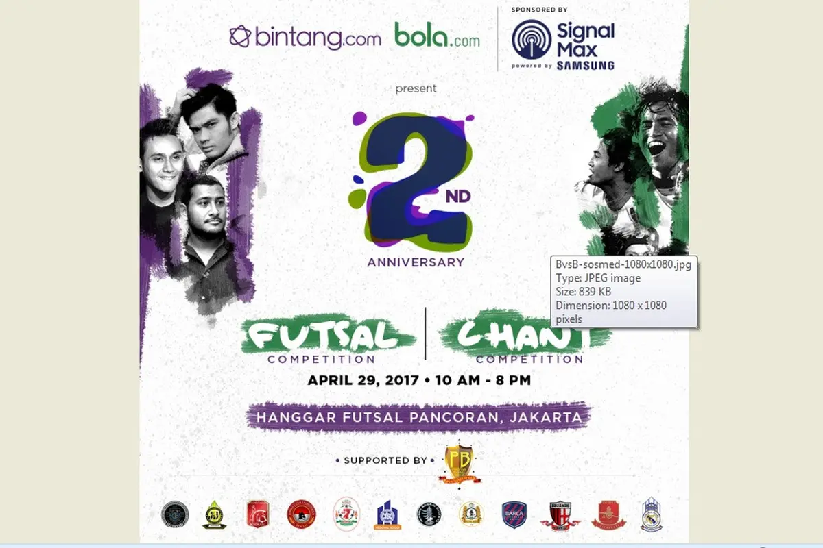 Ulang Tahun Kedua Bola.com dan Bintang.com