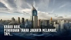 Thumbnail journal penurunan tanah jakarta