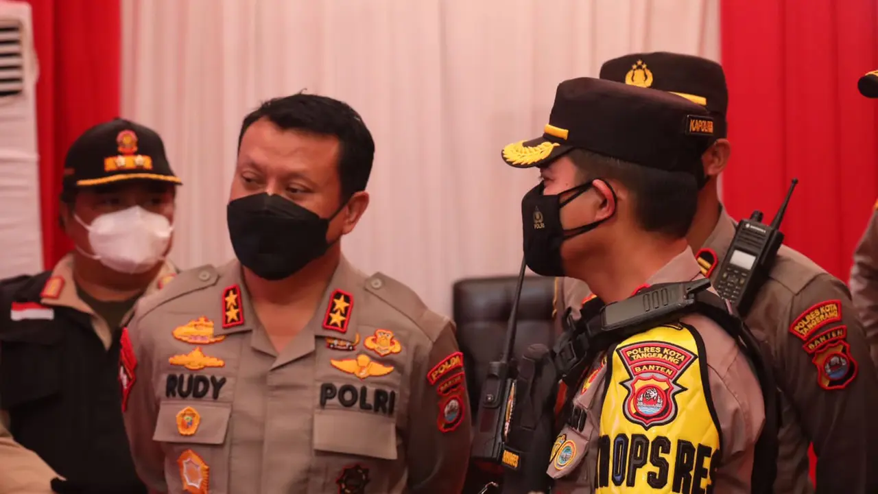 Kapolda Banten, Irjen Pol Rudy Heriyanto. (Kamis, 30/12/2021). (Dokumentasi Polda Banten).