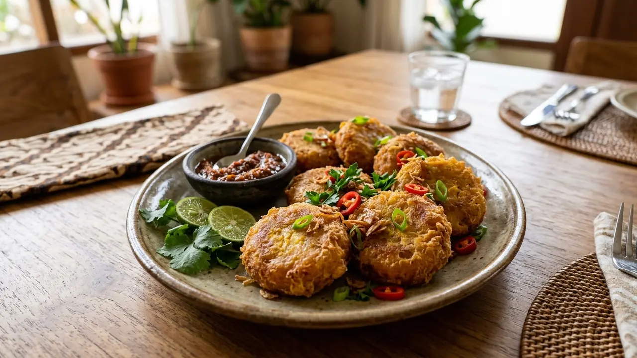Resep Perkedel Ubi Kuning (AI Generated)