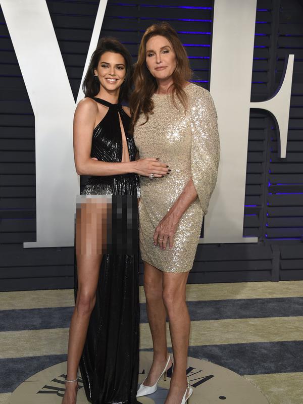Kendall Jenner dalam acara pesta selepas Oscar 2019  (Photo by Evan Agostini/Invision/AP)
