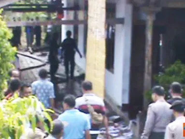 Mes Karyawan Tambak di Jembarana Ludes Terbakar