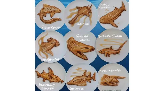 Pria Ini Buat Pancake Dengan Bentuk Menarik, 5 Hasilnya Bikin Takjub