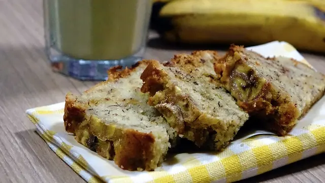cara membuat cake pisang