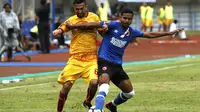 Sriwijaya FC mengalahkan PSM dengan skor 3-0 pada penyisihan Grup A Piala Presiden 2018 (21/1/2018). (Bola.com/Riskha Prasetya)