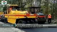 Kementerian PUPR lakukan uji coba campuran sampah plastik dengan aspal. Apa hasilnya?