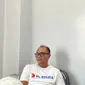 Direktur Teknologi XL Axiata I Gede Darmayusa saat ditemui di Tanjung Pakis, Karawang, Jawa Barat, usai menyambut kabel laut Echo yang merupakan hasil kolaborasi XL Axiata dengan Meta dan Google. (Liputan6.com/ Agustin Setyo Wardani)