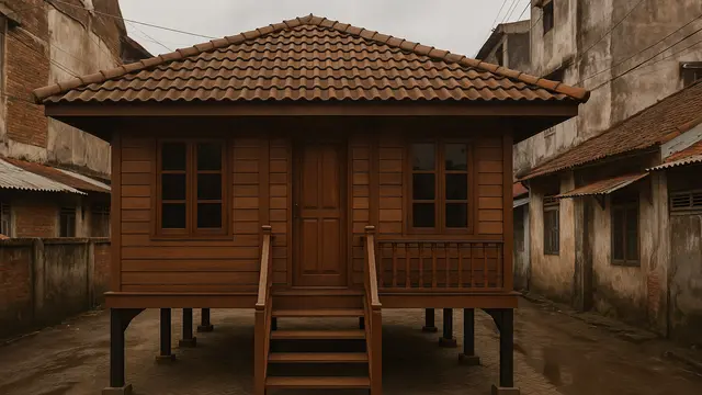 Model Rumah Sederhana untuk Daerah Rawan Banjir