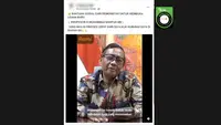 Cek Fakta: Tidak Benar Video Mahfud Md Umumkan Bansos untuk Buka Usaha