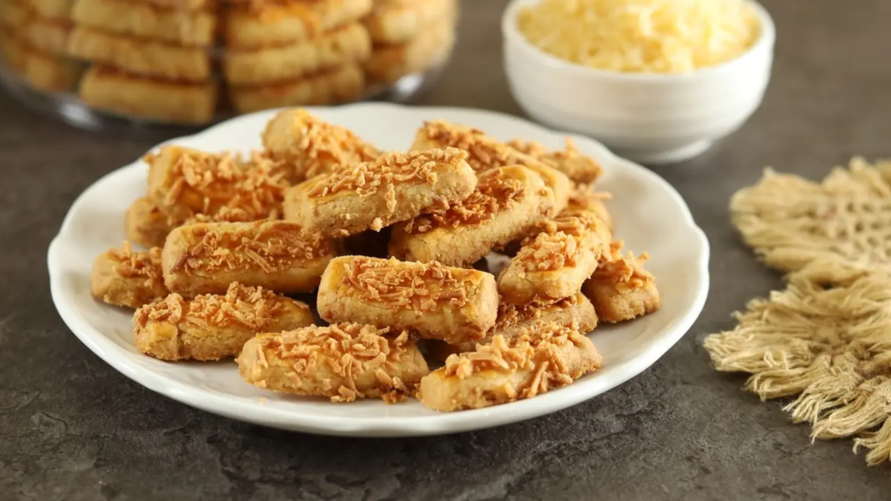 kue kering keju kastengel