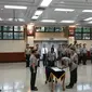 Kapolri Jenderal Polisi Tito Karnavian pimpin sertijab Kapolda DIY dan Gorontalo di Mabes Polri, Jakarta, Rabu (23/11/2016). (Nanda Perdana Putra/Liputan6.com)