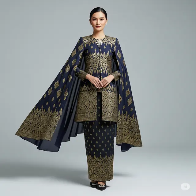 6 Model Kebaya Songket Terpopuler untuk Tampilan Elegan