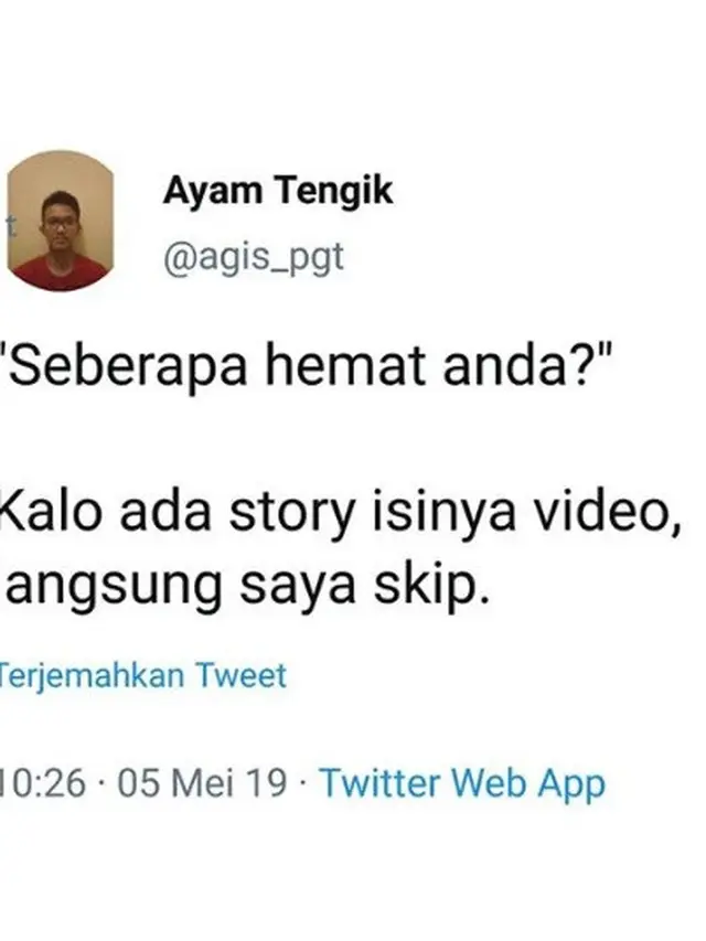 seberapa hemat anda
