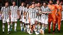 Sementara Paulo Dybala telah membukukan 291 pertandingan menyumbang 115 gol dan mempersembahkan 12 trofi untuk Juventus. (AFP/Marco Bertorello)