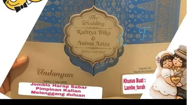 Raditya Dika (Foto: Instagram/@lambe_turah)