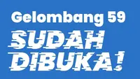 Program Kartu Prakerja Gelombang 59 sudah dibuka pada 11 Agustus 2023. Kartu Prakerja merupakan salah satu program yang dicanangkan pemerintah untuk mengembangkan kompetensi kerja dan kewirausahaan di Indonesia. (Sumber: @prakerja.go.id)