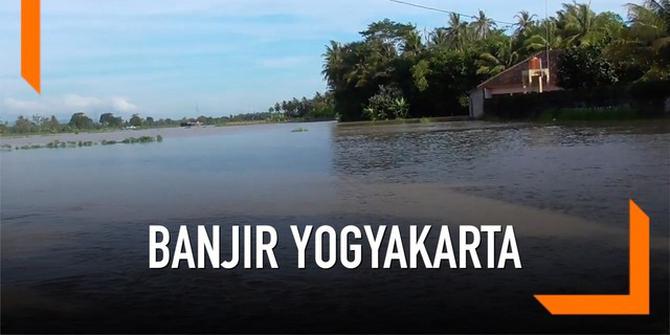 VIDEO: Banjir Kiriman Rendam Satu Kecamatan di Yogyakarta