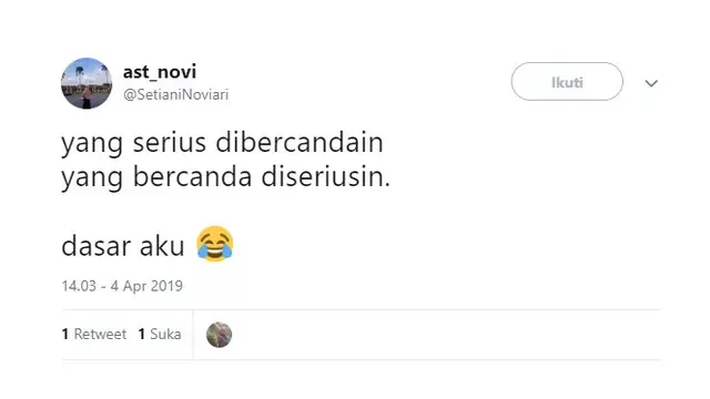 cuitan dasar aku