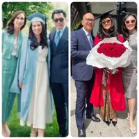 Potret Ibu Menteri Widi Wardhana dan Istri Menteri Rosan Perkasa saat Wisuda Putrinya di Amerika Serikat. [Instagram]
