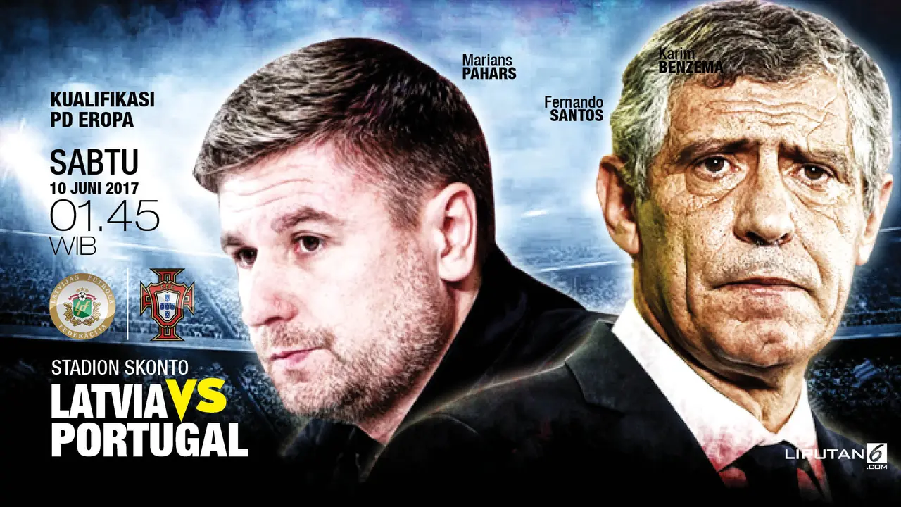 Prediksi Latvia VS Portugal 