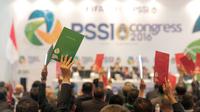 Kongres PSSI di Hotel Mercure Ancol, Kamis (10/11/2016). (Bola.com/NIcklas Hanoatubun)