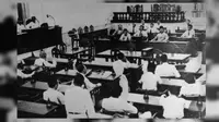 Persidangan resmi BPUPKI yang kedua pada tanggal 10 Juli-14 Juli 1945 (Sumber: Wikipedia)