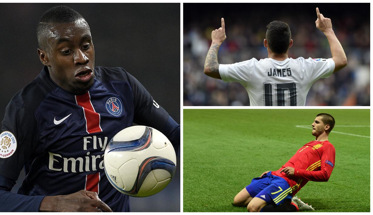 Kabar transfer terkini, Jumat (5/8/2016), diwarnai niat Juventus menyiapkan Blaise Matuidi sebagai calon pengganti Paul Pogba dan keinginan Alvaro Morata untuk dipinjamkan ke Manchester United atau Arsenal. (AFP)