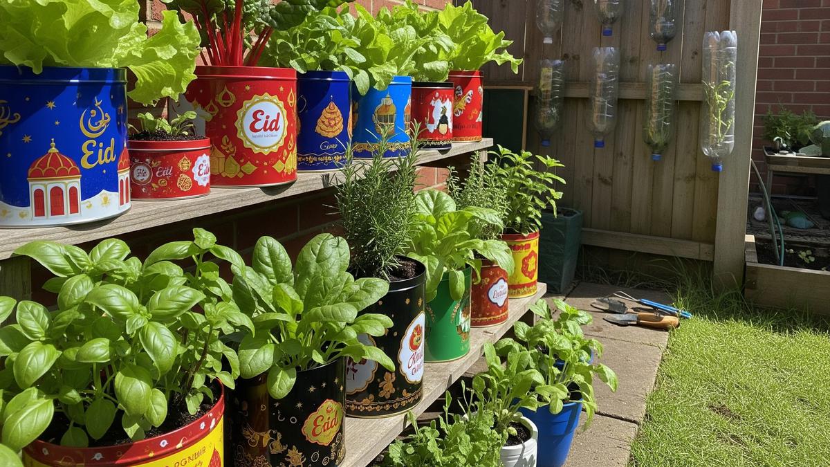 9 Ide Kebun Sayur Minimalis Pakai Kaleng Bekas Kue Lebaran, Estetik dan Ramah Lingkungan