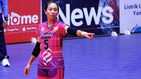 Pemain PGN Jakarta Popsivo Polwan, Berllian Marsheilla. (Bola.com/Aditya Wany)