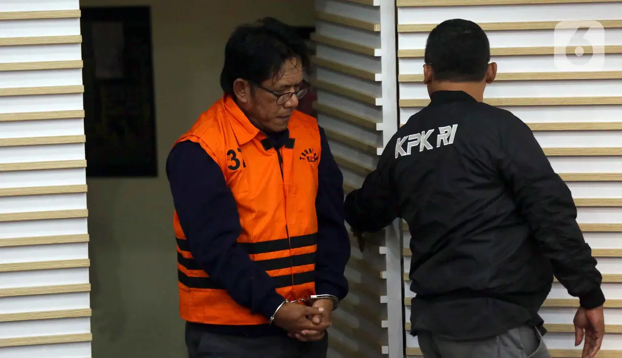 OTT tersebut terkait dengan kasus dugaan suap pengurusan izin pemanfaatan kawasan hutan. (Liputan6.com/Helmi Fithriansyah)