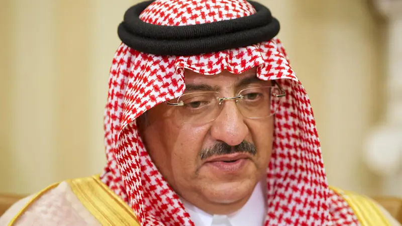 Putra Mahkota Kerajaan Arab Saudi Pangeran Muhammad bin Naif