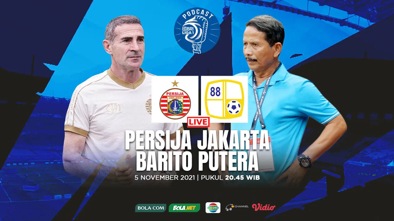 Podcast BRI Liga 1 - Persija Jakarta Vs Barito Putera