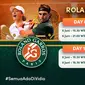 Live Streaming Grand Slam Roland Garros Pekan Ini di FOX Sports Eksklusif Melalui Vidio. (Sumber : dok. vidio.com)