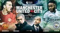 Susunan Pemain MU Vs City: Mourinho Bikin Kejutan