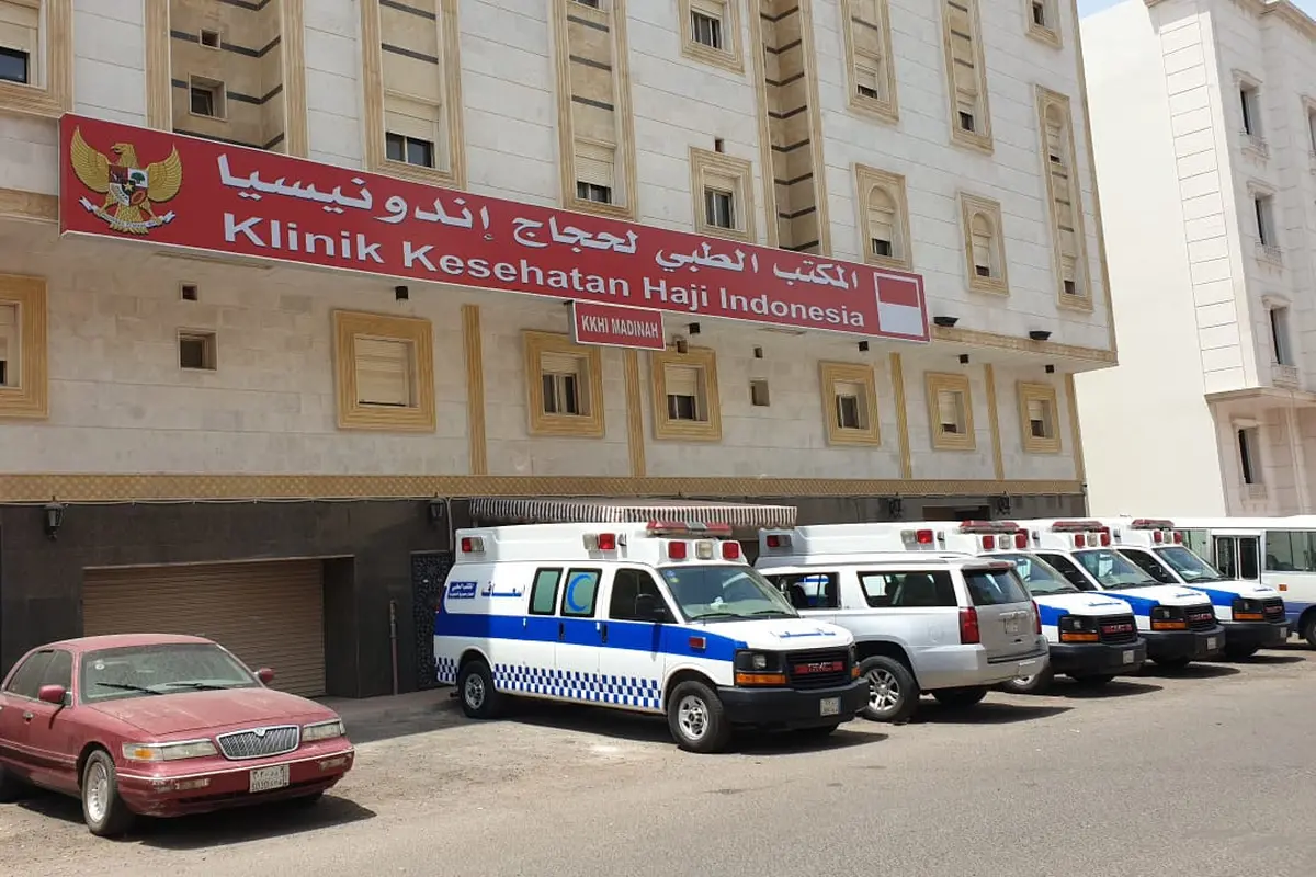 Klinik Kesehatan Haji Indonesia (KKHI) di Madinah. Denny/MCH